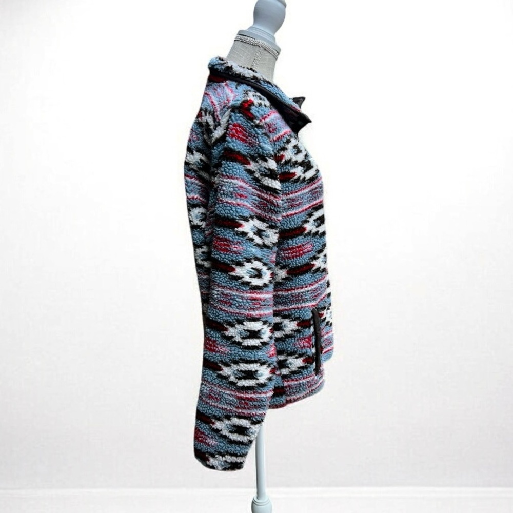 🌻CINCH Western Aztec Fleece Pullover | Women’s Size Small - Picture 5 of 10